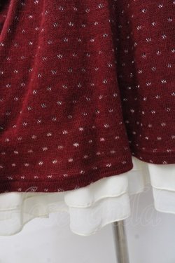 画像5: axes femme / スタンドブロッキングチュニ M アカ Y-25-09-25-088-AX-OP-SZ-ZY