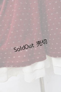 画像5: axes femme / スタンドブロッキングチュニ M アカ Y-25-09-25-088-AX-OP-SZ-ZI