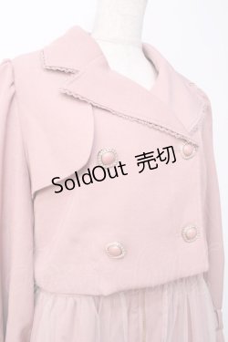 画像4: axes femme POETIQUE / 3WAYトレンチコート M ピンク Y-25-09-25-089-AX-CO-SZ-ZY