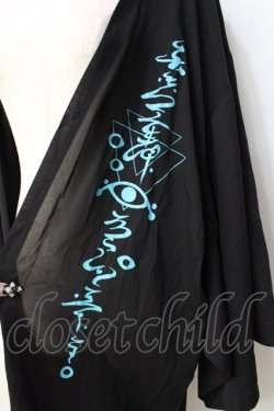 画像4: Deorart / フード付きプリントガウン  黒 Y-25-09-25-090-PU-TO-SZ-ZY
