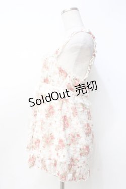 画像2: LIZ LISA / 花柄レースキャミワンピース  白 Y-25-09-25-092-LO-OP-SZ-ZY