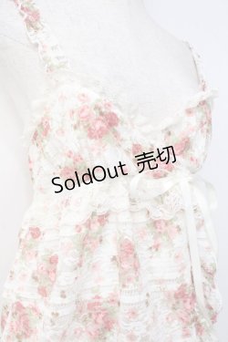 画像4: LIZ LISA / 花柄レースキャミワンピース  白 Y-25-09-25-092-LO-OP-SZ-ZY