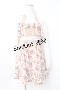 画像1: LIZ LISA / フラワーオフショルワンピース  生成り Y-25-09-25-093-LO-OP-SZ-ZY