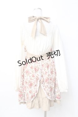 画像3: LIZ LISA / フラワーオフショルワンピース  生成り Y-25-09-25-093-LO-OP-SZ-ZY