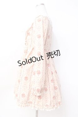 画像2: LIZ LISA / フラワーフレームワンピース  淡オレンジ Y-25-09-25-094-LO-OP-SZ-ZI