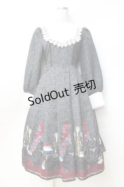 画像1: axes femme kawaii / 猫会ワンピース  黒 Y-25-09-25-096-AX-OP-SZ-ZY