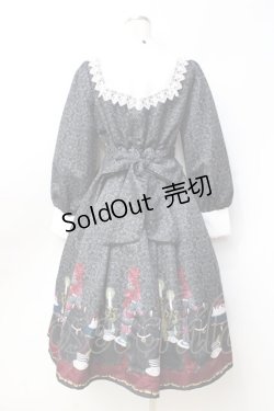 画像2: axes femme kawaii / 猫会ワンピース  黒 Y-25-09-25-096-AX-OP-SZ-ZY