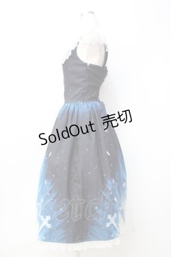 画像2: Innocent World / クロスと羽の聖歌隊ジャンパースカート M ネイビー Y-25-09-25-099-IW-OP-SZ-ZY