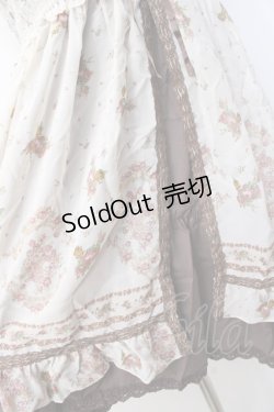 画像4: axes femme / ブーケ柄2WAYワンピース  生成り Y-25-09-25-100-AX-OP-SZ-ZY