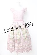 axes femme kawaii / ローズアリスワンピース M ピンク Y-25-09-25-104-AX-OP-SZ-ZY