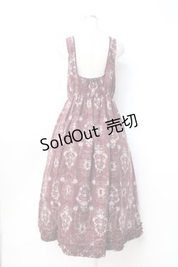 画像3: axes femme / 薔薇リース柄ワンピース  ワイン Y-25-09-25-105-AX-OP-SZ-ZI