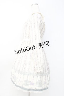 画像2: axes femme / オフショル遊園地柄ワンピース  生成り Y-25-09-25-107-AX-OP-SZ-ZI