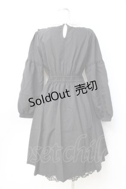 画像3: axes femme POETIQUE / エプロン風ワンピース  黒 Y-25-09-25-108-AX-OP-SZ-ZI