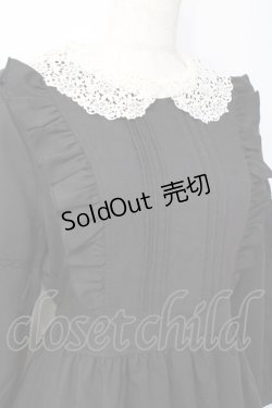 画像4: axes femme POETIQUE / エプロン風ワンピース  黒 Y-25-09-25-108-AX-OP-SZ-ZI