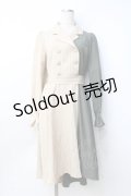 axes femme POETIQUE / バイカラースロライプワンピース  カーキ Y-25-09-25-112-AX-OP-SZ-ZY