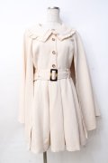 axes femme POETIQUE / スリット袖風ノースリワンピ  生成り Y-25-09-25-117-AX-OP-SZ-ZY