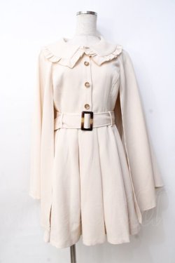 画像1: axes femme POETIQUE / スリット袖風ノースリワンピ  生成り Y-25-09-25-117-AX-OP-SZ-ZY