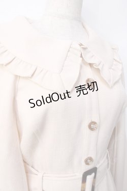 画像3: axes femme POETIQUE / スリット袖風ノースリワンピ  生成り Y-25-09-25-117-AX-OP-SZ-ZY