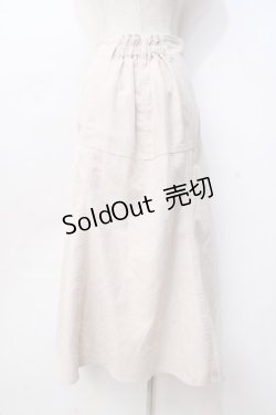 画像2: axes femme POETIQUE / コーデュロイマーメイドスカート M ベージュ Y-25-09-25-123-AX-SK-SZ-ZT009