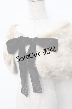 画像3: Jane Marple / スカラップファーケープ  ベージュ Y-25-09-25-002-JM-PA-SZ-ZY