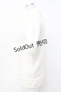 画像2: LIZ LISA / ハイネック半袖ファートップス  生成り Y-25-09-25-023-LO-TO-SZ-ZY