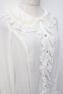 画像3: axes femme kawaii / ローズレースブラウス  生成り Y-25-09-25-024-AX-BL-SZ-ZY