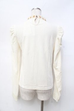 画像2: axes femme / ベロアプルオーバー  生成り Y-25-09-25-028-AX-TO-SZ-ZY
