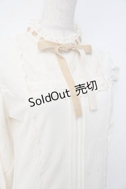 画像3: axes femme / ベロアプルオーバー  生成り Y-25-09-25-028-AX-TO-SZ-ZY