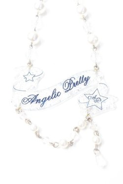 画像1: Angelic Pretty / Milkyway Twinkleネックレス  クリア Y-25-09-29-001-AP-AC-SZ-ZY