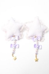 Angelic Pretty / Dreamy Night CakesクリップSet  ラベンダー Y-25-09-29-046-AP-AC-SZ-ZY