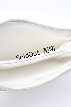 画像3: CAPRICIEUX / 猫香水柄ポーチ  グレー Y-25-09-29-050-LO-ZA-SZ-ZY
