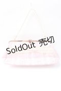 BABY,THE STARS SHINE BRIGHT / ティアラ柄ゴブランがま口Bag  ピンク Y-25-09-29-057-BA-BG-SZ-ZY