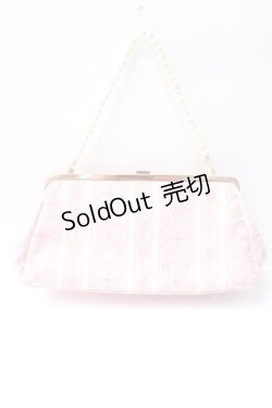 画像2: BABY,THE STARS SHINE BRIGHT / ティアラ柄ゴブランがま口Bag  ピンク Y-25-09-29-057-BA-BG-SZ-ZY