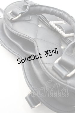 画像4: Amavel / ハートキルティングショルダーバッグ  黒 Y-25-09-29-058-CA-BG-SZ-ZY