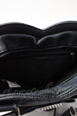 画像5: Amavel / ハートキルティングショルダーバッグ  黒 Y-25-09-29-058-CA-BG-SZ-ZY