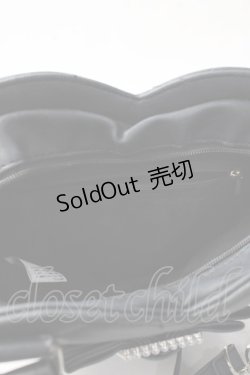 画像5: Amavel / ハートキルティングショルダーバッグ  黒 Y-25-09-29-058-CA-BG-SZ-ZY