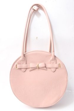 画像1: m petit by misako / AMサークルリボントート  ピンク Y-25-09-29-062-LO-BG-SZ-ZY