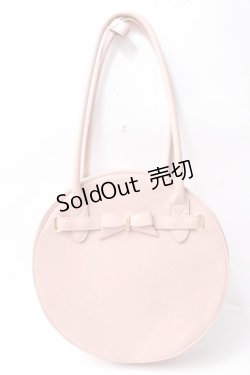 画像1: m petit by misako / AMサークルリボントート  ピンク Y-25-09-29-062-LO-BG-SZ-ZY