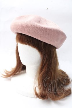 画像2: axes femme POETIQUE / うさぎチャームベレー  ピンク Y-25-09-29-065-AX-AC-SZ-ZY
