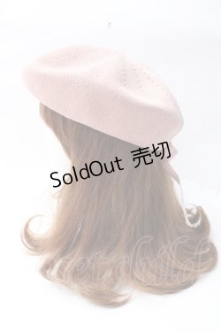 画像3: axes femme POETIQUE / うさぎチャームベレー  ピンク Y-25-09-29-065-AX-AC-SZ-ZY