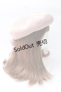 画像4: axes femme POETIQUE / うさぎチャームベレー  ピンク Y-25-09-29-065-AX-AC-SZ-ZY