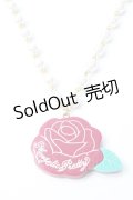 Angelic Pretty / Roseネックレス  赤 Y-25-09-29-007-AP-AC-SZ-ZY