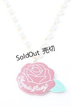 画像1: Angelic Pretty / Roseネックレス  赤 Y-25-09-29-007-AP-AC-SZ-ZY