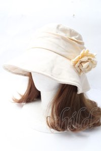 axes femme / コサージュバケハ  生成り Y-25-09-29-069-AX-AC-SZ-ZT-K016