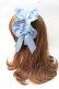 画像2: axes femme kawaii / ドットチュールフリルカチューシャ  サックス Y-25-09-29-071-AX-AC-SZ-ZY (2)