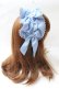 画像3: axes femme kawaii / ドットチュールフリルカチューシャ  サックス Y-25-09-29-071-AX-AC-SZ-ZY (3)
