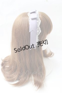 画像3: axes femme kawaii / レースリボンカチューシャ  ラベンダー Y-25-09-29-072-AX-AC-SZ-ZT1008Y