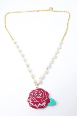 画像3: Angelic Pretty / Roseネックレス  赤 Y-25-09-29-007-AP-AC-SZ-ZY