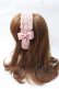 画像2: m petit by misako / TT*AMレースカチューシャ  ピンク Y-25-09-29-074-LO-AC-SZ-ZY (2)