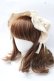 画像1: axes femme kawaii / ドットチュールフリルカチューシャ  生成り Y-25-09-29-075-AX-AC-SZ-ZY (1)